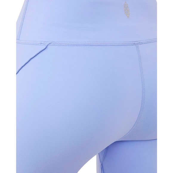 NWT Free People Hearts Aflutter Legging FP Movement Ruffle Detail Red Pink - Picture 15 of 16